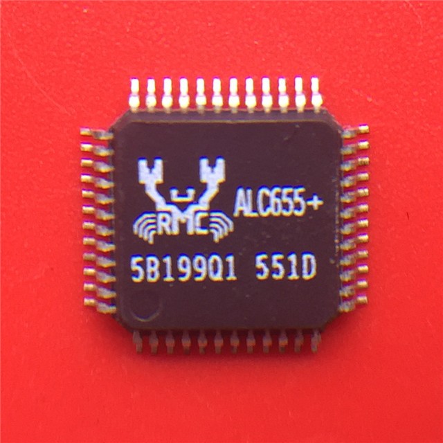 1x ALC 655 ALCG55 ALC6S5 ALC65S ALC655LF ALC655-LF ALC655 QFP48 IC Chip ...
