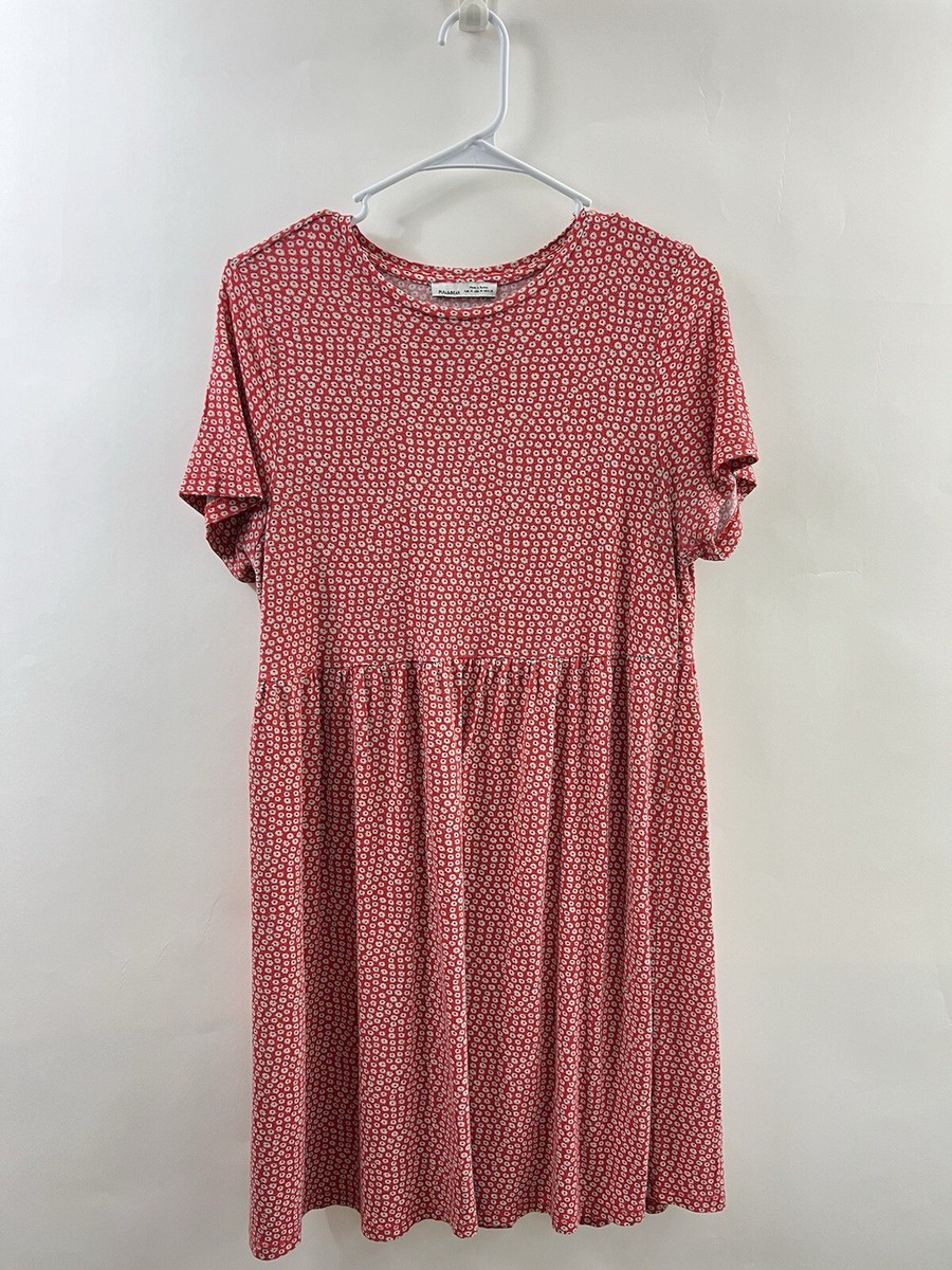 open lace back dress PULL&BEAR. Short floral dress TM – Hibuy market main image 1