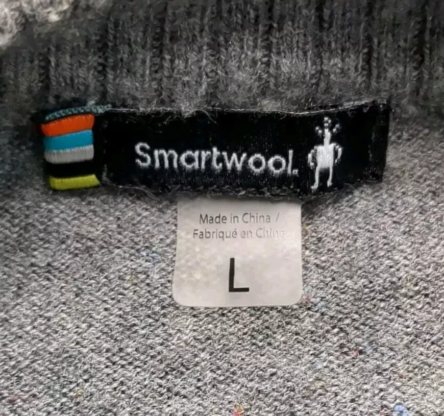 smartwool crewneck pullover merino wool blend sweater
