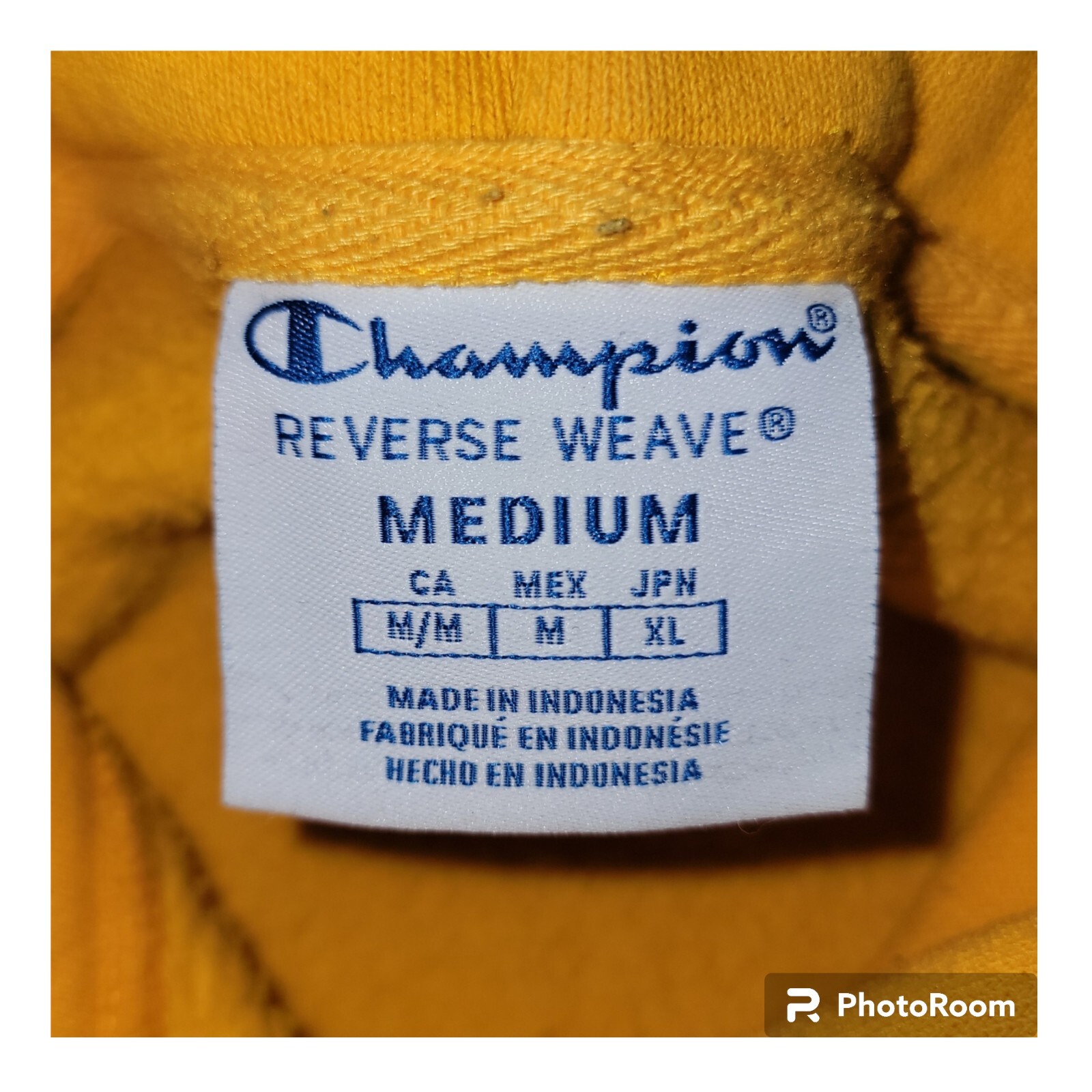 Y2K Champion Reverse Weave Basic Spellout Patch L… - image 6