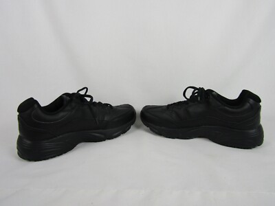 FILA Shoes Mens Size 8.5 Black Low Top Sneakers Memory Foam 1SG30002-001 Fila Memory Workshift Slip Resistant Men main image 3