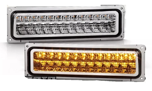 FLEETWOOD DISCOVERY 1999 2000 2001 2002 LED TURN SIGNAL LAMPS LIGHTS RV PAIR
