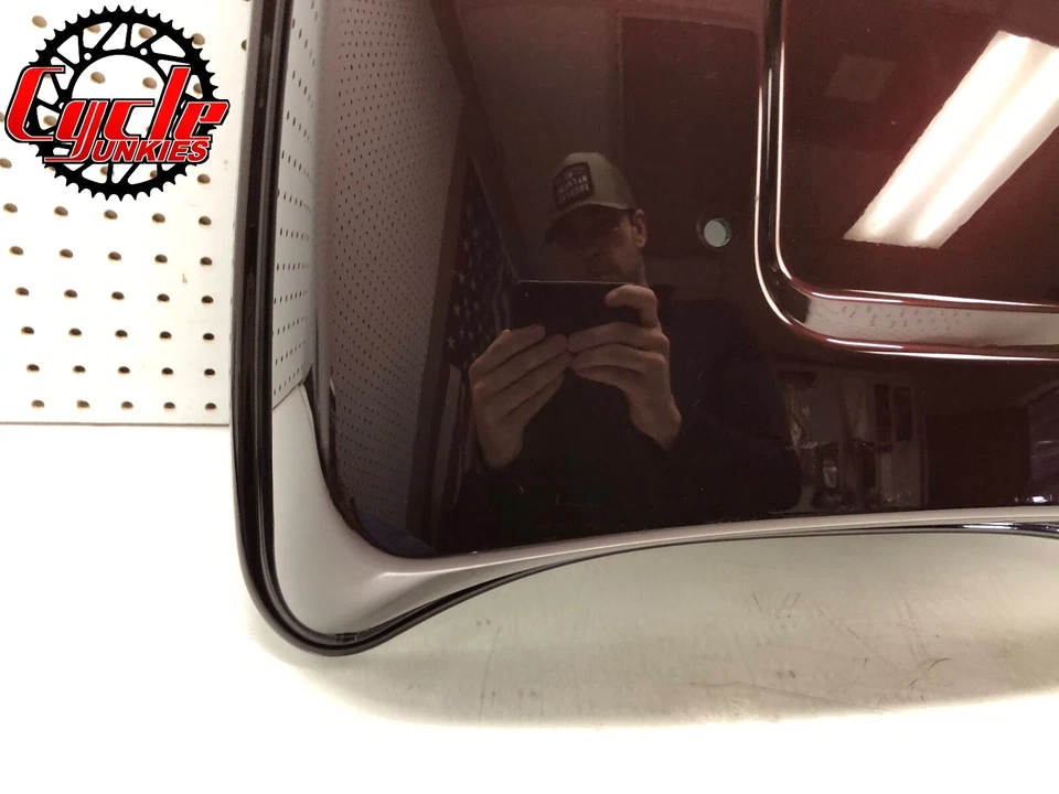 🔥 Cubierta de tapa original 2018 Harley-Davidson CVO Limited Cherry Fade Tour Pack 🔥 Foto 4 de 4