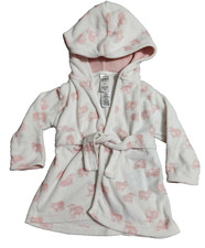 Carter's Infant Girls Size 6-9 Month Hooded Bath Robe