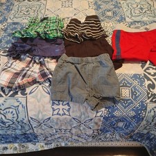 87 Piece Lot of 3-6 Boys Clothes: Inlcudes Pants, Shorts, Sleepers, Onsies...
