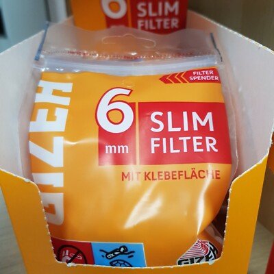 Gizeh Slim Filter 20 x 120 Filter mit Klebefläche +Goody