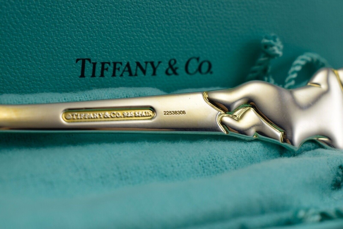 Tiffany & Co . Baby Spoon 925 Sterling Silver 