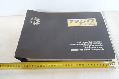 spare parts catalog Alfa Romeo 1750 sedan mechanical body 