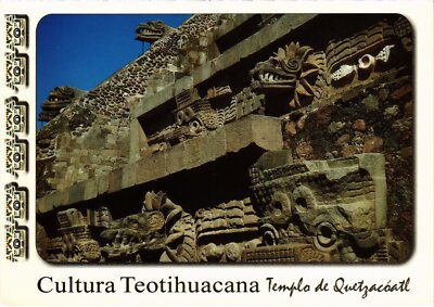 CPM AK Teotihuacan Templo de Quetzalcoatl MEXICO (1408882)