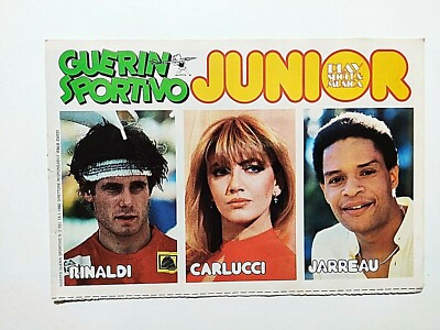 GUERIN SPORTIVO JUNIOR + MINI POSTER MILLY CARLUCCI-MARTHA LADLY-AL JARREAU