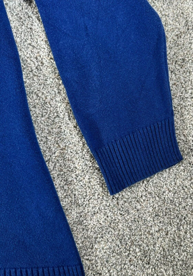 Suéter Henley Vintage Años 90 Y2K Mujer 2X Plus Cable Tejido Grandmacore Clásico Foto 2 de 4