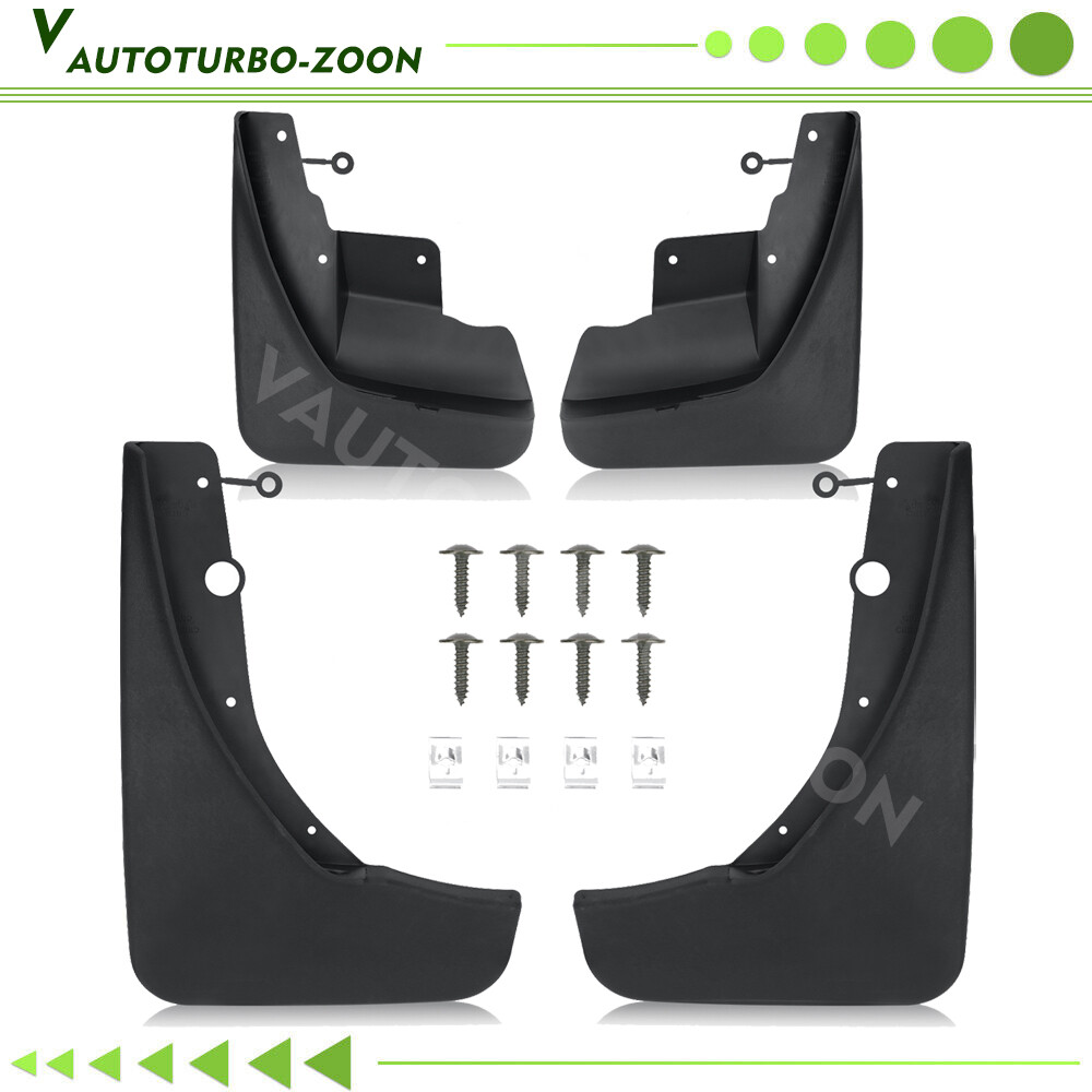 Mud Flaps Splash Guards for Jeep Grand Cherokee WK2 11-22 Front & Rear Set of 4-image