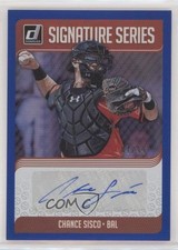 2018 Panini Donruss Signature Series Blue 87/99 Chance Sisco #SS-CS Auto 1u6