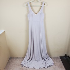 Show Me Your Mumu Jenn Maxi Dress in Show Me The Ring Crisp Women's Size L