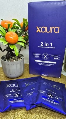 Xaura 2 in 1 Coffee Reishi-Kaffee  ideal für Entwässerung und Fettverbrennung
