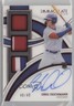 2022 Panini Immaculate Red 40/49 Greg Deichmann #RTMS-GD Auto w7p
