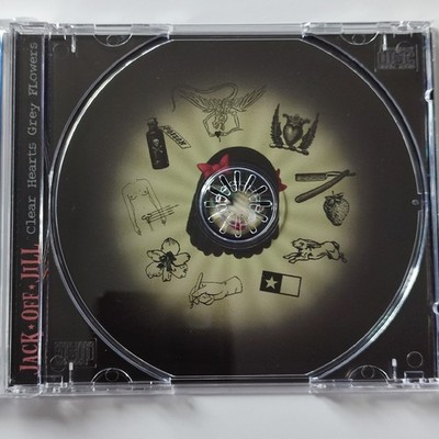 Jack Off Jill - Clear Hearts Grey Flowers (2000) for sale online