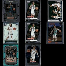 Ja Morant Memphis Grizzlies Basketball 8-Card Lot Panini EX
