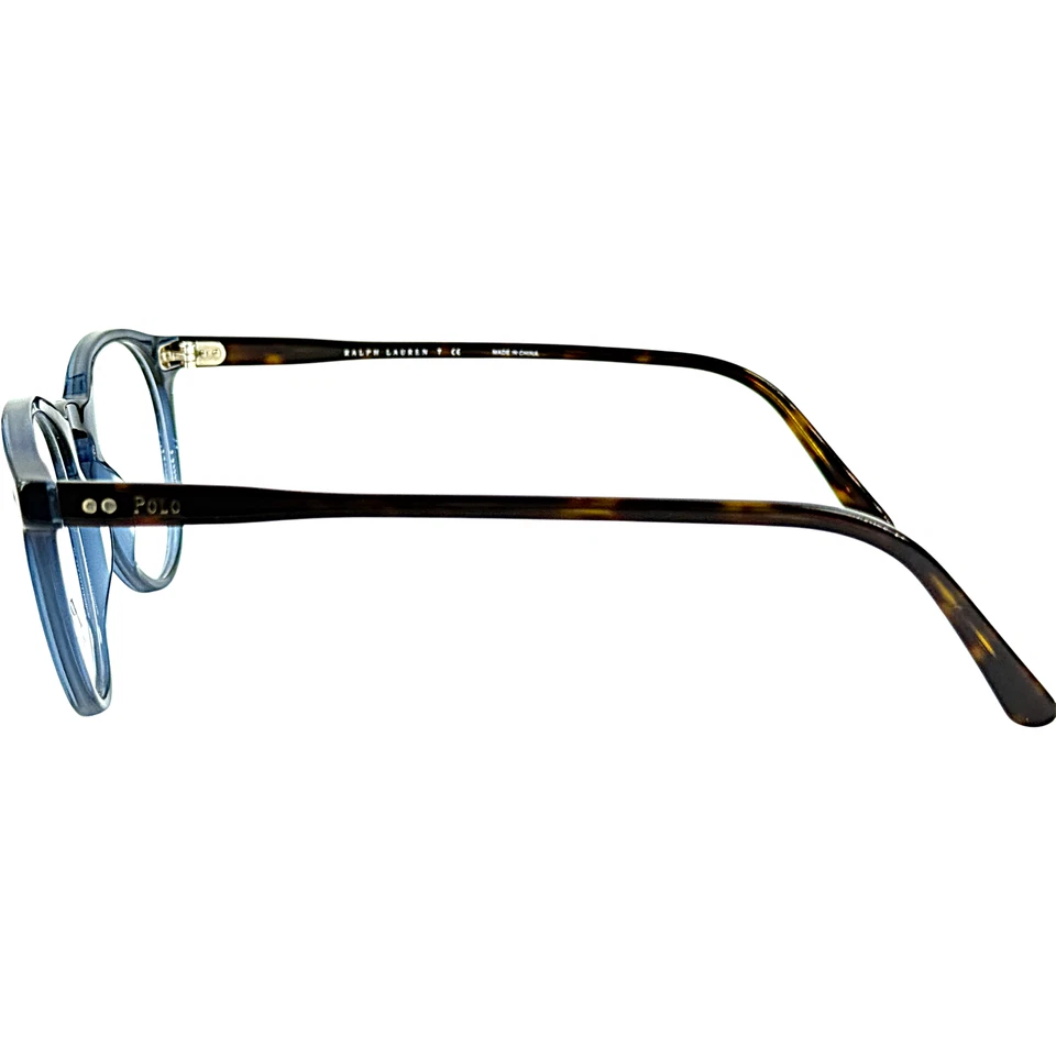 Ralph Lauren Polo PH2083 мужская пластиковая оправа для очков 5276 синяя прозрачная 48-20 - Изображение 4 из 4