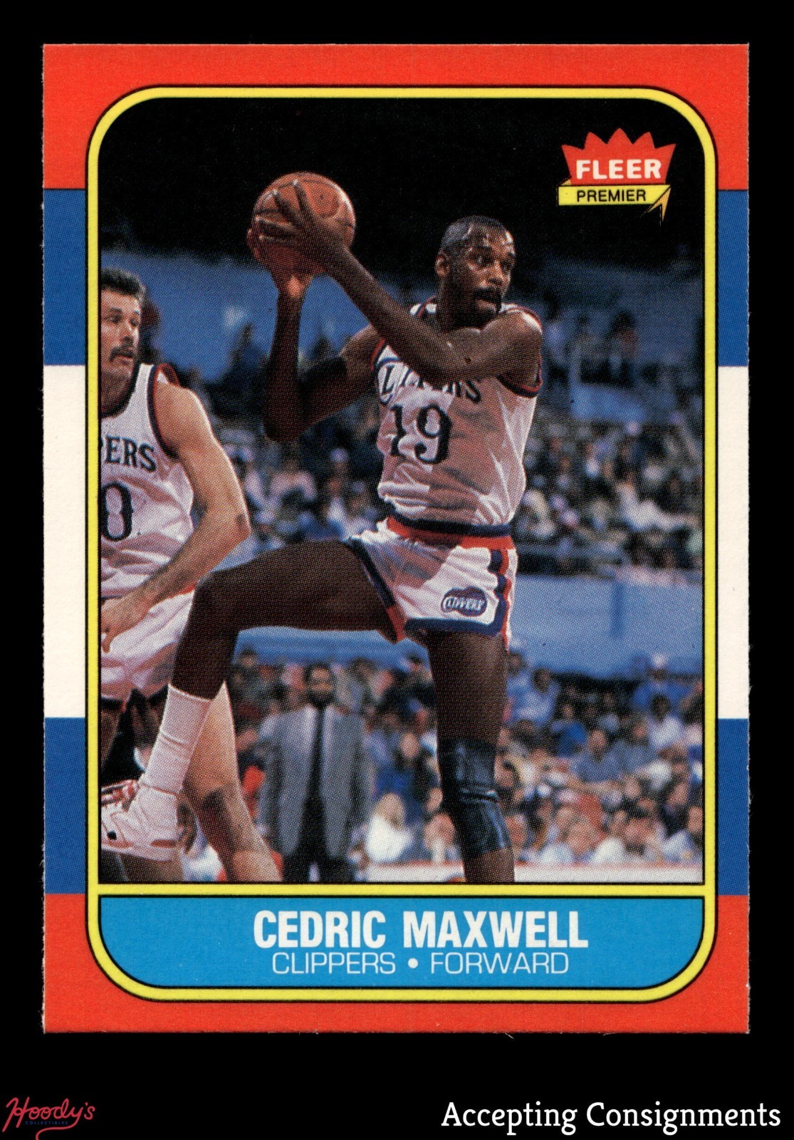 1986-87 Fleer #70 Cedric Maxwell CLIPPERS