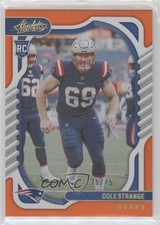 2022 Panini Absolute Rookies Spectrum Orange 25/75 Cole Strange #165 2o0