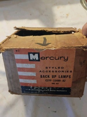 1962 mercury nos backup lamp kit C2YY-15499-A2