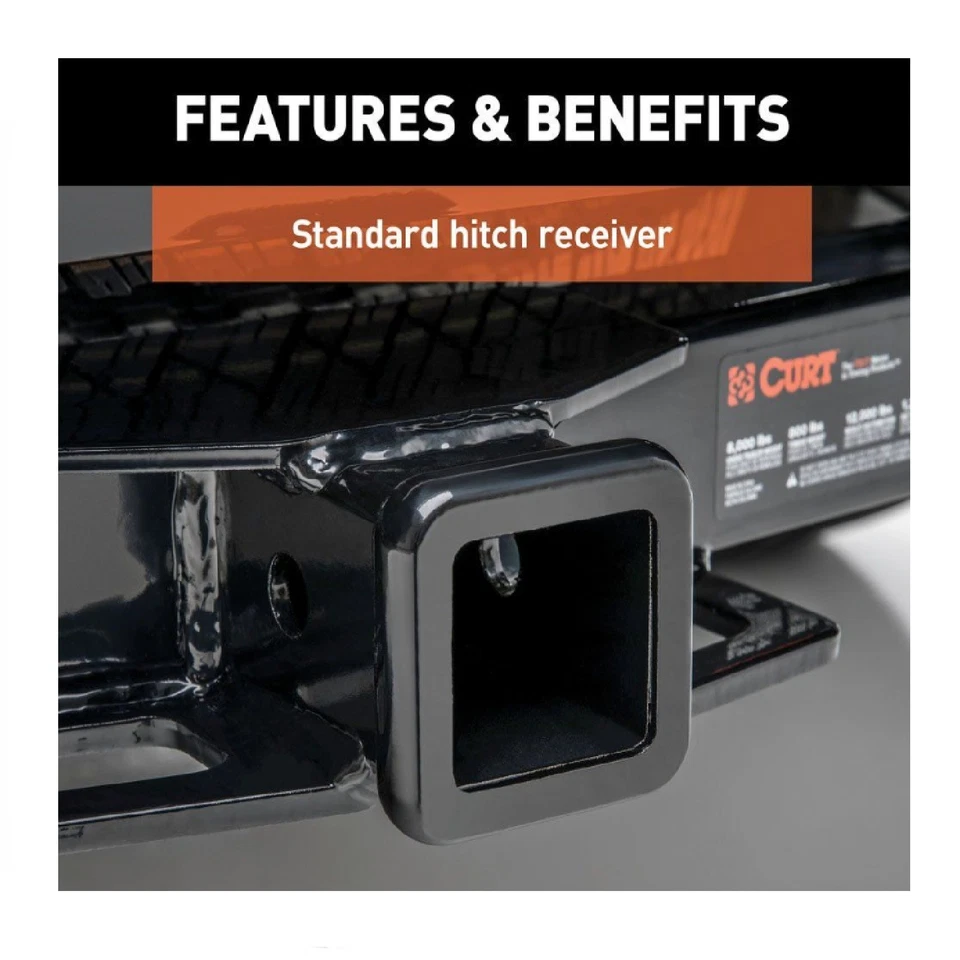 Curt Class 3 Trailer Hitch 13018 for Mercedes-Benz ML320 / ML350 / ML430 / ML500 Foto 3 de 4