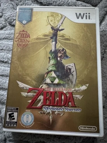 The Legend of Zelda: Skyward Sword (Nintendo Wii, 2011) With Soundtrack CD