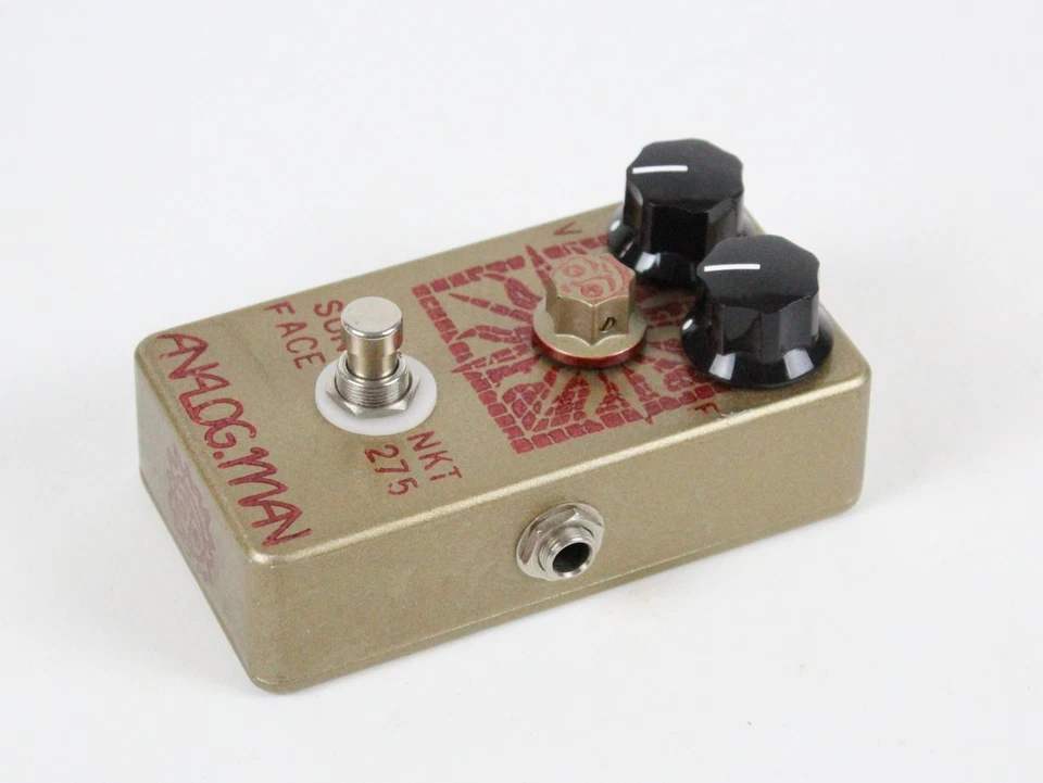 Analogman Sun Face Red Dot NKT-275 LG Low Gain Germanium Fuzz~MINTY~ - Image 2 of 4
