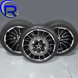 Harley Road Glide 3 Trike Take Off Wheels Tires Rotors 08+ Trikes Hot Deal!