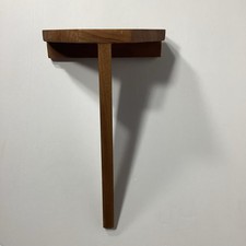 Unique Wooden Shelf Hand Crafted Stamped