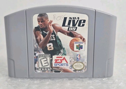 NBA Live 99 Nintendo 64 N64 Video Game Cartridge Only Basketball Tested Working