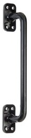 Alberts® Torgriff Schwarz Pulverbeschichtet GesamtläNge 275 Mm Plattenbreite 32