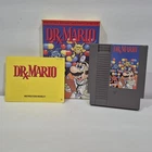 Dr. Mario Nintendo NES 1990 Complete Vintage Video Game w/ Case *TESTED