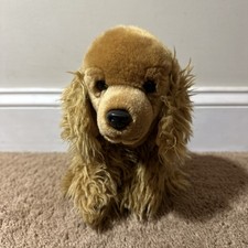 Toys R Us Cocker Spaniel Dog Plush 11" 2012 Puppy Soft Fluffy Stuffed Animal