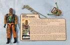 GI Joe 1984 Roadblock With File Card Near Complete