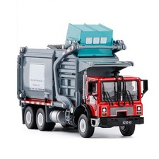 21cm 1/24 Scale Transporter Garbage Truck Vehicle Model Restore Original Vehicle