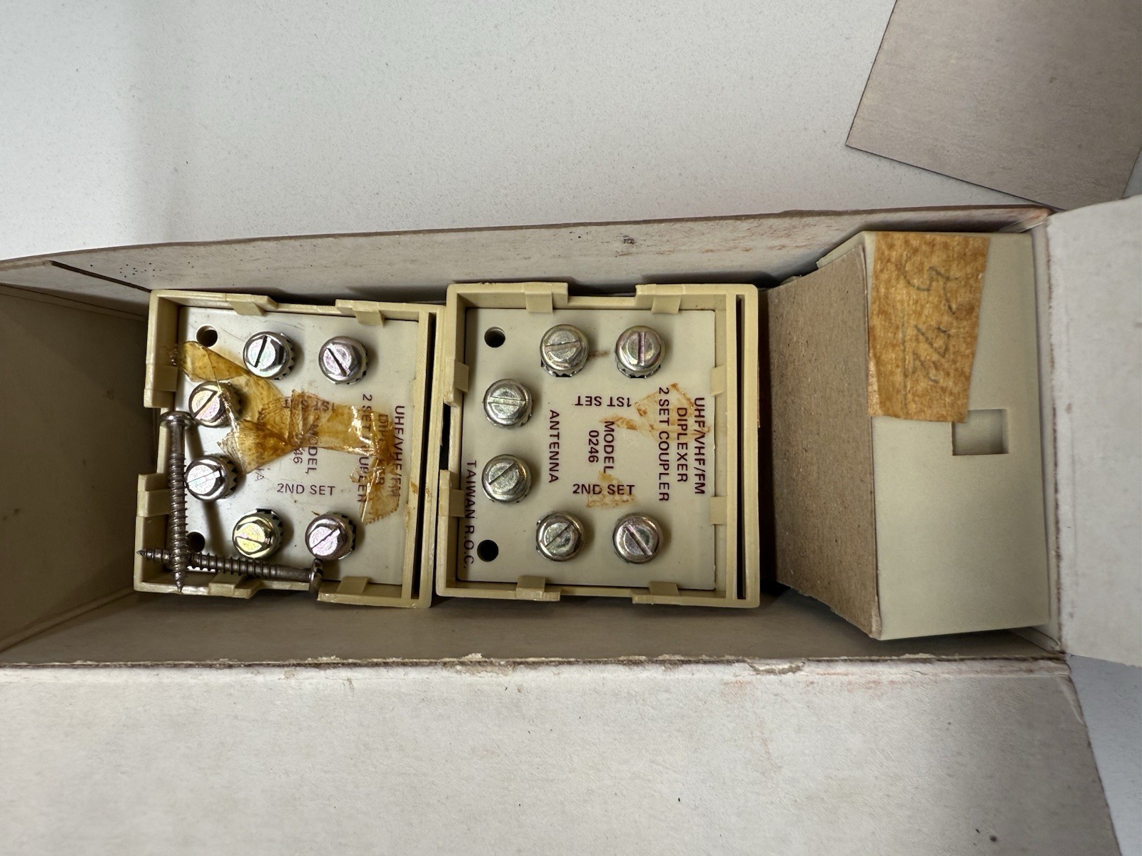 Misc Vintage TV Parts Lot - Free Shipping