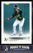 Starling Marte 2022 Topps Series One #305 Oakland Athletics Baseball
