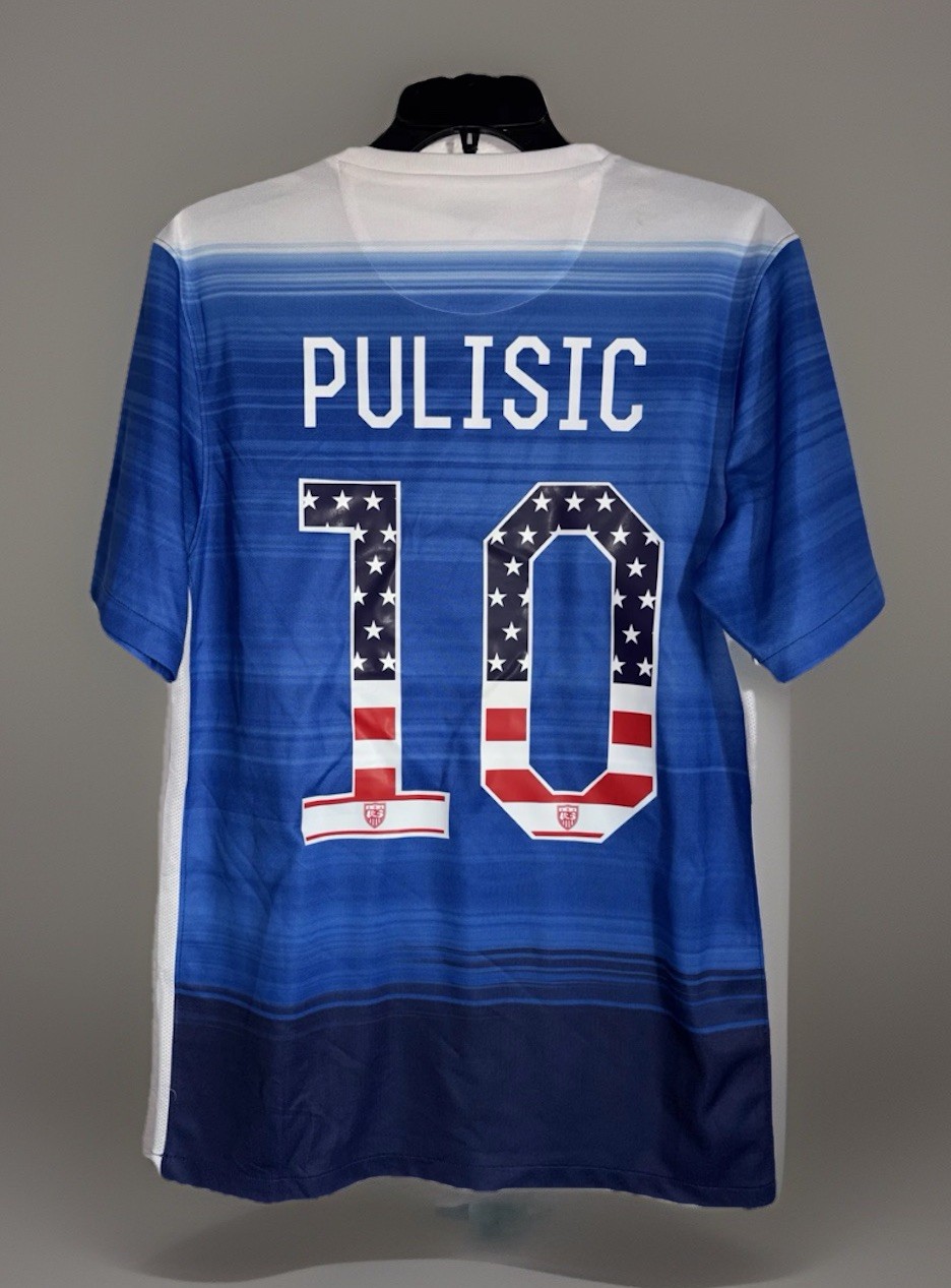 Nike USMNT Team USA Christian Pulisic#10 Home Mens Soccer Jersey SMALL