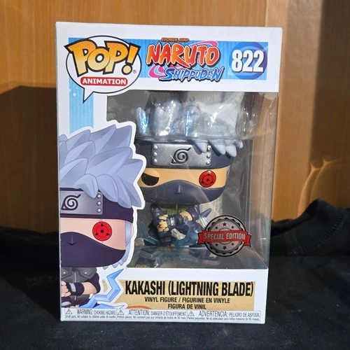 Funko Pop! Vinyl Naruto Kakashi (Lightning Blade) #822 Special Edition Figure