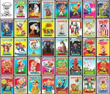 2015 Garbage Pail Kids 30th Anniversary Character Back Cards Pick Your Card(s)