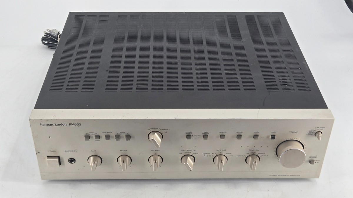 harman/kardon プリメインアンプ PM665Vxi Harman Kardon PM665 Ultra Wideband Integrated Amplifier | eBay