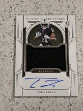 2023 National Treasures Tre Tucker True RPA #'d /99 Rookie Patch Autograph RC SP