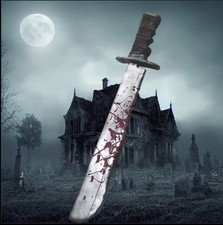 Friday the 13th: Jason Voorhees 23  Machete WITH SOUND Costume Accessory