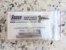 Jager Ultra Lightweight Glock Firing Pin Striker + 4lb Striker Spring