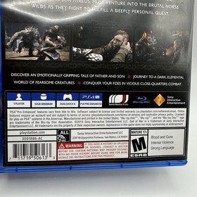 God Of War PlayStation 4 Game Sony PS4