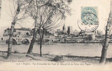84, Avignon Gesamtansicht der Brücke.  49146