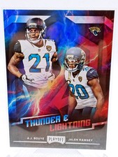 2018 Panini Playoff Thunder and Lightning    A.J. Bouye Jalen Ramsey #16