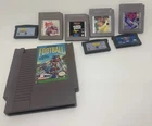 Vintage Nintendo NES, Game Boy & Game Boy Advance Game Bundle, - 8 Game Mix Lot